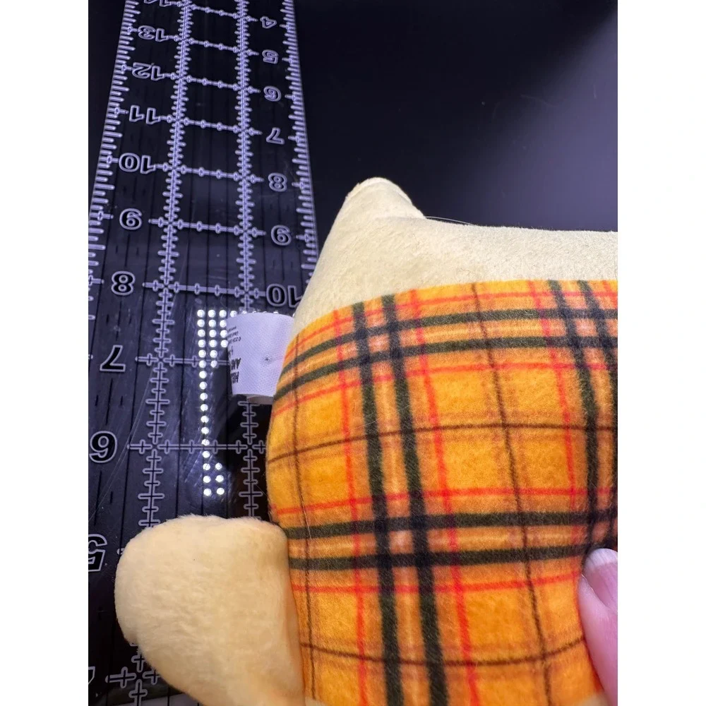 Sanrio Pompompurin Plush Jazwares Hello Kitty and Friends Plaid Outfit 8 Inch